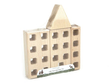 Load image into Gallery viewer, 4 pc. Little Town Blocks Skyscraper Set
