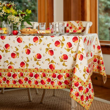 Load image into Gallery viewer, April Cornell - Apple Tablecloth - Ecru
