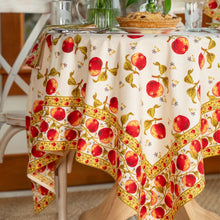 Load image into Gallery viewer, April Cornell - Apple Tablecloth - Ecru
