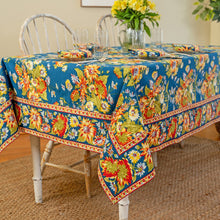 Load image into Gallery viewer, April Cornell – Marguerite Tablecloth- Teal
