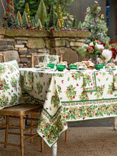 Load image into Gallery viewer, April Cornell – Snowberry Tablecloth - Ecru
