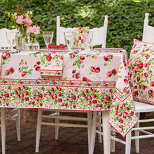 Load image into Gallery viewer, April Cornell - Strawberry Basket Tablecloth - Sorbet
