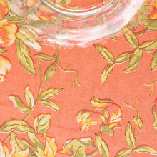 Load image into Gallery viewer, April Cornell – Sweet Pea Tablecloth - Coral
