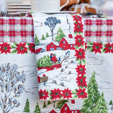 Load image into Gallery viewer, April Cornell - Yuletide Tablecloth - Ivory
