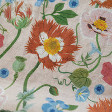 Load image into Gallery viewer, POPPIES Linen Tea Towel - Botanica Paper Co
