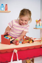 Load image into Gallery viewer, Wooden Toy Cash Register

