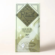 Load image into Gallery viewer, Ritual Fleur de Sel 70% Dark Bar
