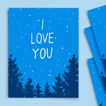 Load image into Gallery viewer, Love Night Sky Card

