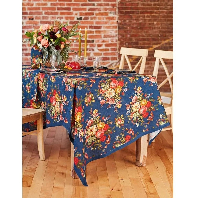 April Cornell - Cassandra Linen Tablecloth- Ink
