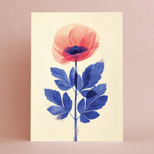 Load image into Gallery viewer, Wild Poppy Greeting Card
