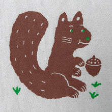 Load image into Gallery viewer, Squirrel And Nut Tea Towel
