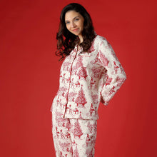 Load image into Gallery viewer, Mahogany - Holiday Memories PJ Set

