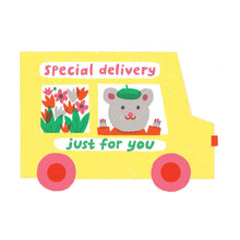 Load image into Gallery viewer, Special Delivery Van Die Cut Card
