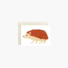 Load image into Gallery viewer, Hedgehog Mini Card - Botanica Paper Co.
