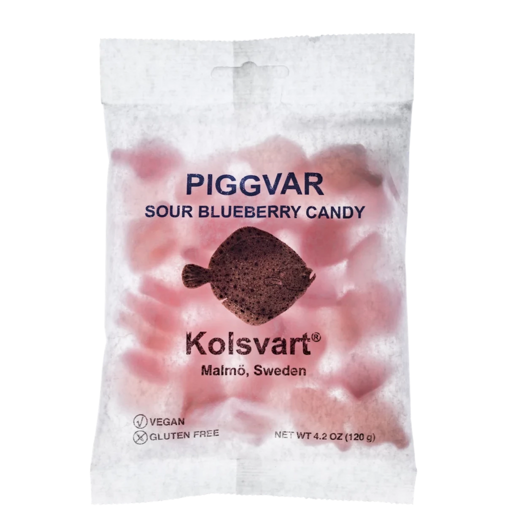 Kolsvart Sour Bluberry Swedish Fish