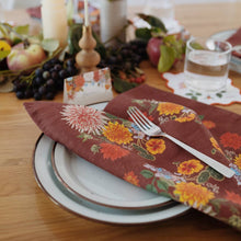 Load image into Gallery viewer, RUSSET | LINEN TABLE NAPKINS, SET OF 2
