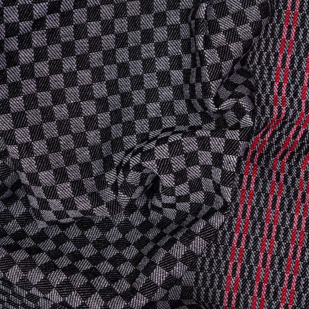 The Workhorse Kitchen Towel, Half Linen -Black