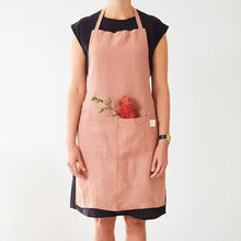 Load image into Gallery viewer, Cafe Creme Linen Daily Apron - Large
