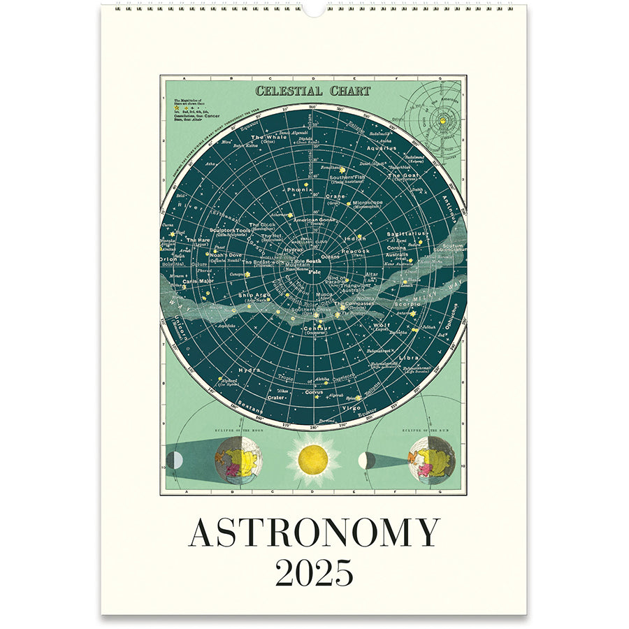 Astronomy 2025 Cavallini Wall Calendar