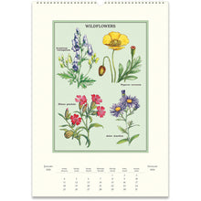 Load image into Gallery viewer, Wildflowers 2026 Cavallini Wall Calendar
