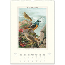 Load image into Gallery viewer, Bird Watching 2026 Cavallini Wall Calendar
