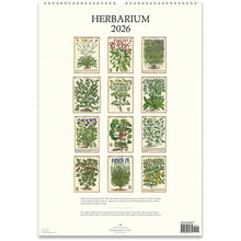 Load image into Gallery viewer, Herbarium 2026 Cavallini Wall Calendar
