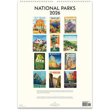 Load image into Gallery viewer, National Parks 2026 Cavallini Wall Calendar
