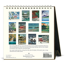 Load image into Gallery viewer, Japanese Woodblocks 2027 Cavallini Desk Calendar

