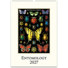 Load image into Gallery viewer, Entomology 2027 Cavallini Wall Calendar
