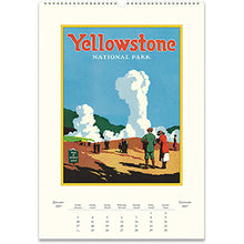 Load image into Gallery viewer, National Parks 2027 Cavallini Wall Calendar
