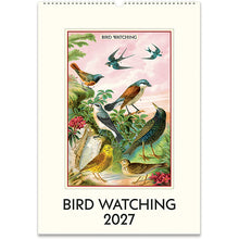 Load image into Gallery viewer, Bird Watching 2027 Cavallini Wall Calendar

