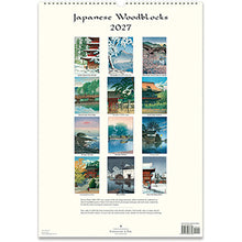 Load image into Gallery viewer, Japanese Woodblocks 2027 Cavallini Wall Calendar
