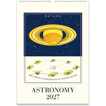 Load image into Gallery viewer, Astronomy 2027 Cavallini Wall Calendar
