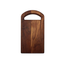 Load image into Gallery viewer, Walnut Oval Handled Charcuterie Board
