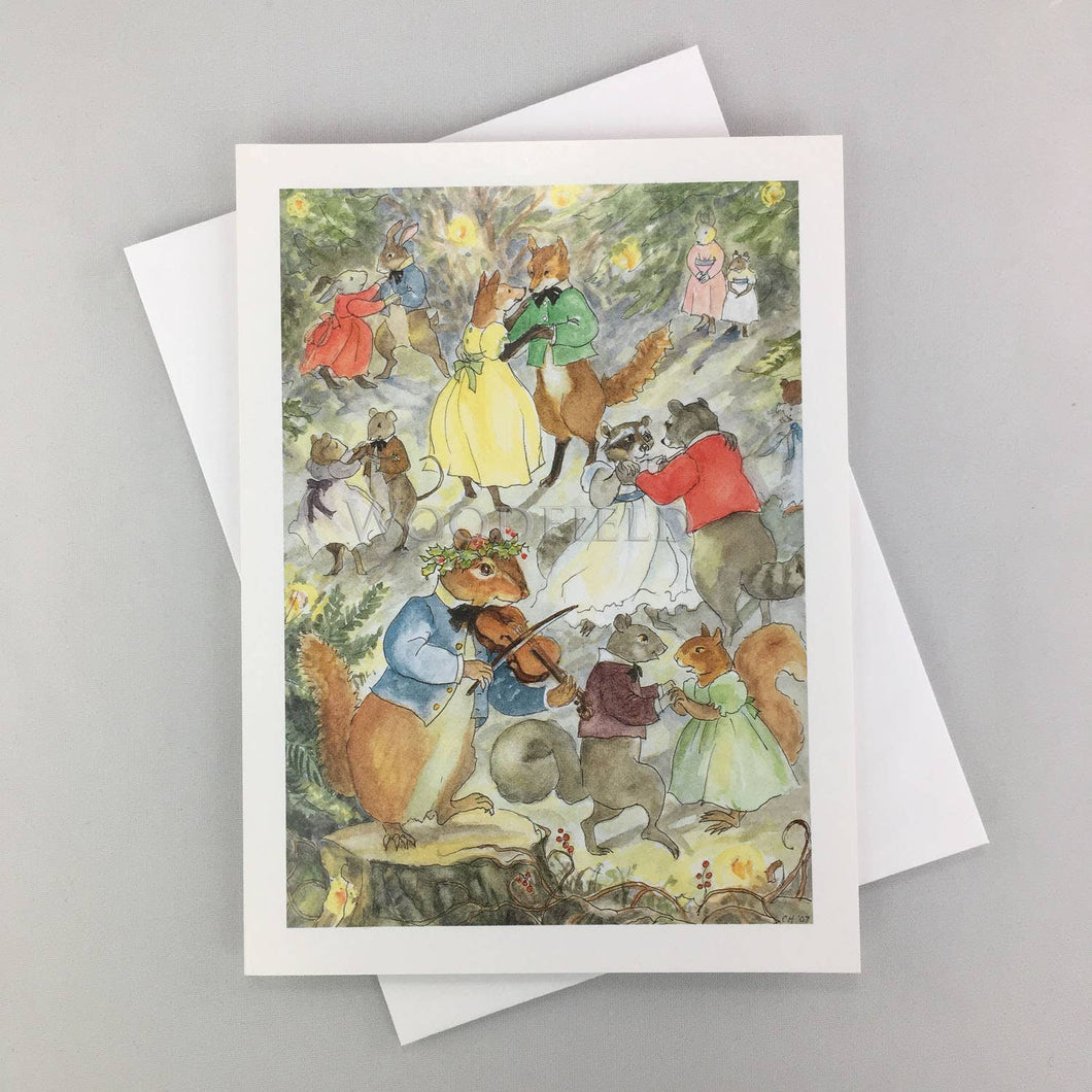 New Year's Ball Notecard
