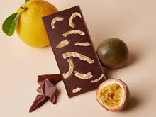 Load image into Gallery viewer, Citrus Eclipse 65% Dark Chocolate Bar - Kesshō
