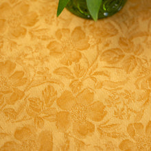 Load image into Gallery viewer, April Cornell - Peony Jacquard Tablecloth - Gold
