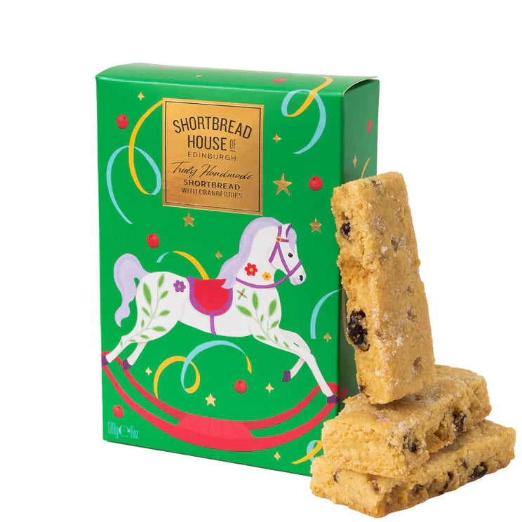 Shortbread Fingers With Cranberries - Shortbread House