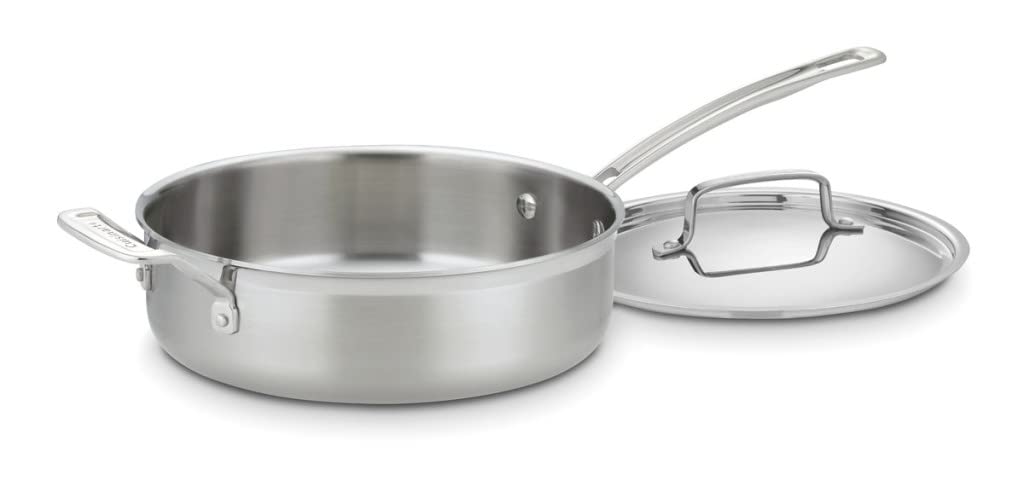 MultiClad Pro Triple Ply Stainless Cookware  - 3.5 Quart Sauté Pan