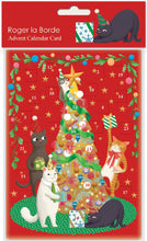 Load image into Gallery viewer, Miaow Factor Advent Calendar Card - Roger la Borde
