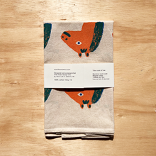 Load image into Gallery viewer, Horse Cotton Tea Towel
