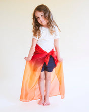 Load image into Gallery viewer, Sarah’s Silks - Enchanted Playsilks - 100% Silk Natural, Waldorf Toys: Fire
