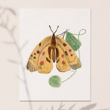 Load image into Gallery viewer, Knitting Butterfly Postcard
