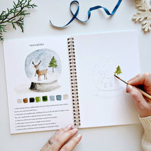 Load image into Gallery viewer, Winter Watercolor Workbook - Emily Lex Studio
