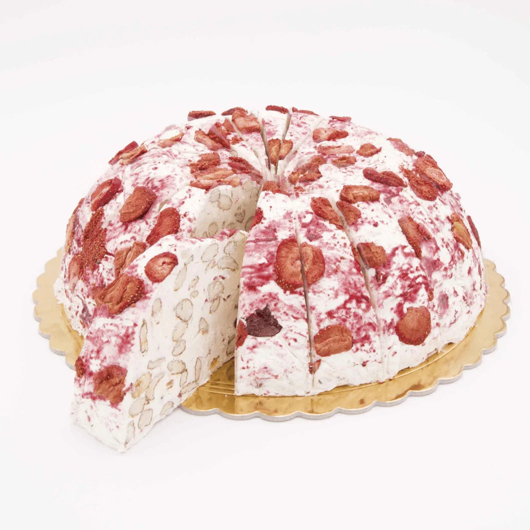 Sara Dolciaria Soft Torrone Slice - Strawberry