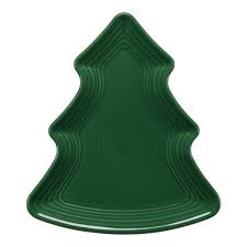 Fiestaware -Tree-Shaped Plate, Jade