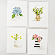 Load image into Gallery viewer, Flower Notecards Set - Emily Lex Studio
