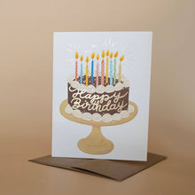 Load image into Gallery viewer, Chocolate Birthday card - Botanica Paper Co.
