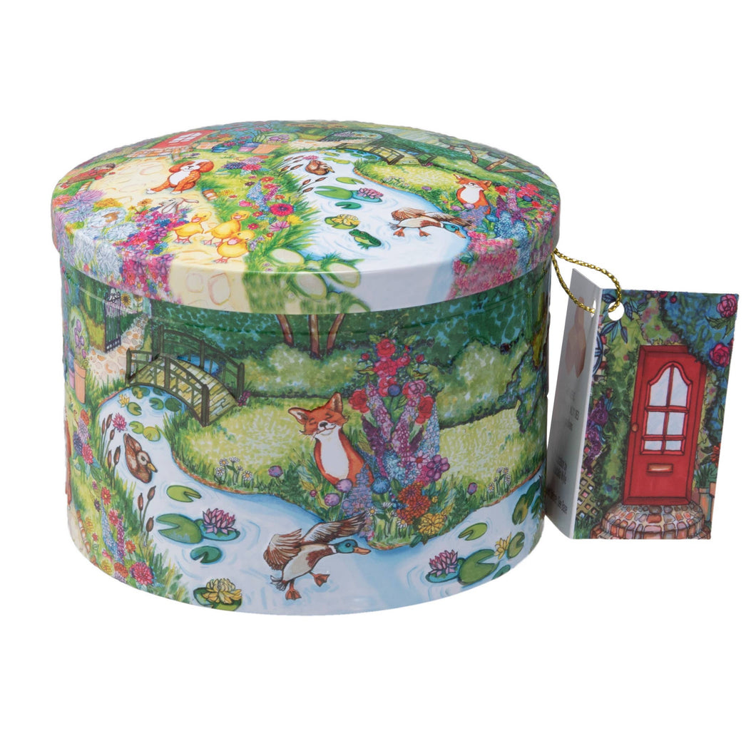 Gardiners Scottish Dairy Cream Fudge - Country Garden Tin
