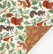 Load image into Gallery viewer, Oak Tree Double-Sided Wrapping Sheet - Botanica Paper Co.
